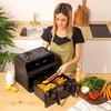 Gruzdintuvė Cecotec Double hot air fryer | Cecofry Advance 9000 Window | Power 2200 W | Capacity 9 L | Juodas