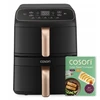 Gruzdintuvė Cosori Turbo Tower Compact CAF-DC861-CEUR 8,6 l juodas