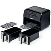 Kenwood HFM20.000MB gruzdintuvė Dviguba 8 l Atskirai stovinti 1700 W karšto oro gruzdintuvė Juodas