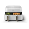 Dviejų krepšelių gruzdintuvė Philips 3000 serija NA353/10, 9 l, Balta