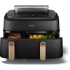 Dviejų krepšelių gruzdintuvė su garų funkcija Philips 5000 series NA552/00,  9 l