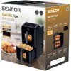 Gruzdintuvė SFR 1250BK Double Stack Air Fryer SENCOR