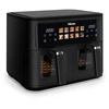 Tristar dviejų krepšelių oro gruzdintuvė | FR-9075 | Galia 2500 W | Talpa 9 l | Karšto oro technologija | Juodas