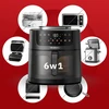 „Gruzdintuvė beztłuszczowa Webber AF800“ – tai elektrinis be aliejaus gruzdintuvas, puikiai tinkantis ruošti maistą sveikai.