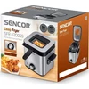 Sencor | Gruzdintuvė | SFR 6200SS | Galia 900 W | Talpa 1,5 l | Sidabrinis