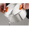 JAV GSI Glacier Stainless Base Camper Medium puodų rinkinys