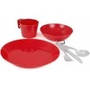 GSI Outdoors Cascadian 1 asmens stalo rinkinys raudonas (77311)