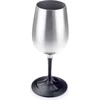 Metalinė taurė vynui GSI Outdoors Nesting Wine Glass Glacier SS