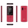 Mobilusis telefonas Mobiola MB4280 4G dviejų SIM kortelių, raudonas