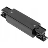 GTV Elektrinė jungtis X-RAIL trifazėms šynoms, galima maitinti, 166x35 mm, juoda
