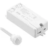 GTV Judesio jutiklis CR-18, maks.800W, AC220-240V, 50/60Hz, 360°, maks.8m, IP20, taip pat LED