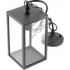 GTV Sodo šviestuvas pakabinamas VENTANA-H, E27, MAX.20W, IP54, AC220-240V, 50-60Hz, juodas