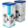GTV Sodo šviestuvas pakabinamas VENTANA-H, E27, MAX.20W, IP54, AC220-240V, 50-60Hz, juodas