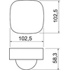 GTV Judėjimo ir buvimo jutiklis CO-1 2000W 220-240V AC 50 / 60Hz 360 ° (CR- C01000-00)