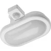 Sieninis šviestuvas GTV LED pertvarinis šviestuvas DELTA 6W OVAL su jutikliu, 6W, 400lm, AC220-240V, 50/60 Hz, PF>