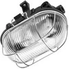 Lubinis šviestuvas GTV Priekinis šviestuvas SANGUESA KAM, maks. 40W, E27, AC220-240V, 50-60Hz, IP54, ABS/stiklas/