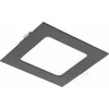 GTV MATIS PLUS LED šviestuvas, žemyn šviečiantis, 13W, juodas, 4000K, 1020lm, AC220-240V, įlei