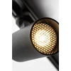 GTV Šviestuvas 1 fazės LIMA, GU10, maks. 20 W, AC220-240 V, 50/60 Hz, IP20, apvalus, juodas