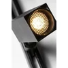 GTV Šviestuvas LIMA, GU10, maks. 20 W, AC220-240 V, 50/60 Hz, IP20, IK08, kvadratinis, juodas