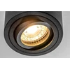 Lubinis šviestuvas GTV Lamp surface mounted AVEIRO BIS, IP20, round, juodas