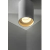 GTV Lubinis šviestuvas RESTO, PC, φ80x125mm, IP20, maks. 20W, apvalus, baltas