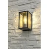 Sieninis šviestuvas GTV Sodo šviestuvas VENTANA-AU,E27, MAX.20W,IP54,AC220-240V,50-60Hz,viršutinis šviestuvas ties
