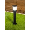 GTV Sodo šviestuvas TORO-P 80, E27, MAX.15W, IP54, AC220-240V, 50-60Hz, stulpas, juodas