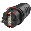 GTV Sodo stulpelis CORTA-P 36, IP54 4*Schuko lizdai, maks. 3500W, stulpelis, grafitas