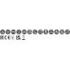 GTV LED Strip COB 12V, 480LED/m, 8mm, 10W/m, without gel, neutral baltas