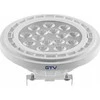 GTV LED lemputė, AR111, 3000K, G53, 12,5W, DC12V, 40°, 1100lm, baltas