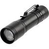 GTV LED žibintuvėlis su 1xAA baterija, 3W, 200lm, 6400K, 250m, IP44, juodas