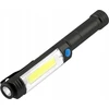 GTV LED žibintuvėlis 6W, 3 režimai (pagrindinis, papildomas, raudonas įspėjamasis), 3xAA1,5V,