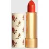 Gucci Rouge A Levres Voile Long-Lasting Kreminis Lipstick 302 Agatha Oranžinis 3.5 g