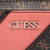Guess, Camy, tekstilinė juosmens rankinė, 4G logotipas, koralų/rudos spalvos, moterims