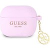 Guess GUA3LSC4EU „AirPods 3“ dangtelis violetinis / violetinis „Charm 4G Collection“