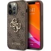 Apple iPhone 13 Pro 6,1″ Guess dėklas 4G Big Metal Logo GUHCP13L4GMGBR rudos spalvos