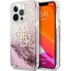 Original Apple iPhone 13 Pro Max Guess Hardcase 4G Big Liquid Glitter (GUHCP13XLG4GPI) dėklas telefonui rožinės spalvos