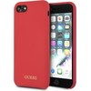 Guess GUHCI8LSGLRE iPhone 7/8/SE 2020/SE 2022 raudonas/raudonas kietas silikoninis dėklas