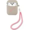 Apple AirPods Guess silikoninis Vintage (GUACA2LSVSGP) ausinių dėklas pilkos spalvos