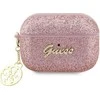 Guess 4G Glitter Flake - dėklas skirtas Apple AirPods Pro 2 (Rožinė)
