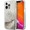 Apple iPhone 13 Pro Max Guess Hardcase 4G Big Liquid Glitter (GUHCP13XLG4GGO) telefono dėklas aukso spalvos