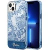 Apple iPhone 14 Plus Guess dėklas Porcelain Collection mėlynos spalvos