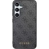 Samsung Galaxy S24 Guess dėklas 4G Metal Gold Logo (GUHCS24SG4GFGR) juodos spalvos