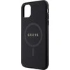 Dėklas GUESS GUHMN61PSAHMCK IPHONE 11 / XR 6.1 "Juodas / Juodas HARDCASE SAFFIANO MAGSAFE