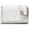 Guess, Downtown Chic Mini, Synthetic Leather, Textile Bag, Baltas, XG838578, For Women