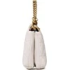 Guess, Elenia, Mini, Textile Crossbody Bag, Stone, QB867772, For Women