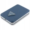 Guess PU Grained Triangle Logo MagSafe Powerbank 5000mAh mėlynos spalvos