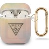 Dėklas Apple Guess GUACA2TPUMCGG01 AirPods 1/2 cover rožinė/pink Tie & Dye Collection
