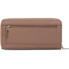 Guess, Alby, Textile Wallet, SLG Large Zip, rusvai gelsvas, For Women
