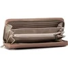 Guess, Alby, Textile Wallet, SLG Large Zip, rusvai gelsvas, For Women